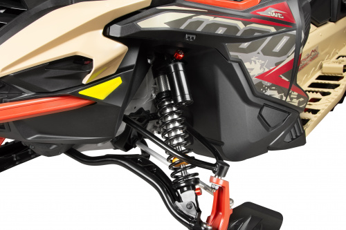 Снегоход AODES SnowCross 1000 WT 508mm LCD 10.25 Красный